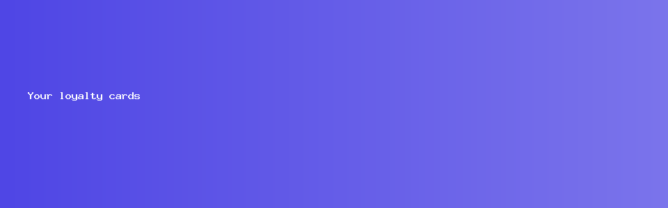 All your cards, one app